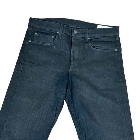 Rag & Bone Fit 1 Men's Stretch Extra Slim Black Jeans Size 32x30 - Picture 3 of 14